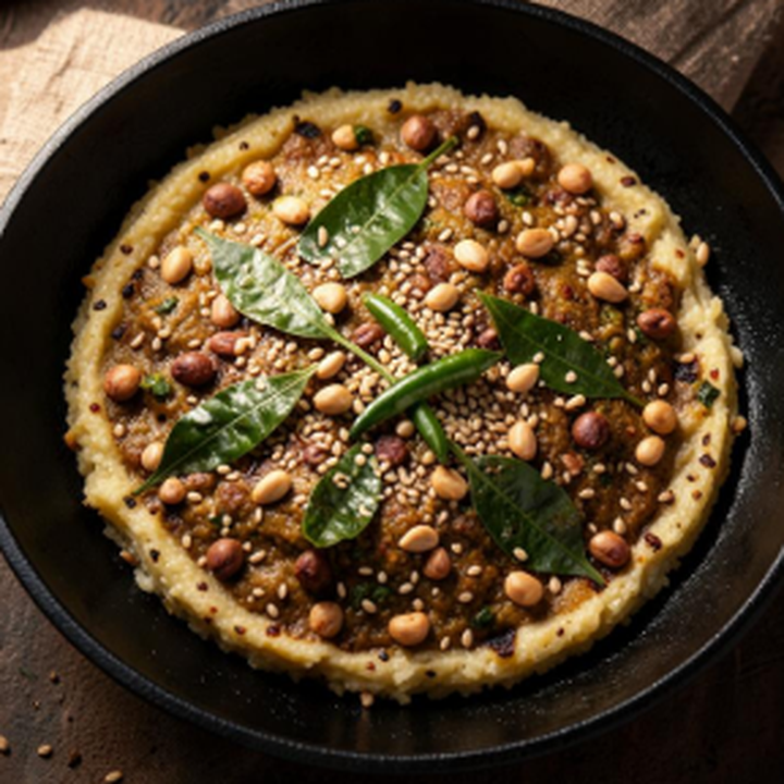 Sarva Pindi — traditional Indian snack