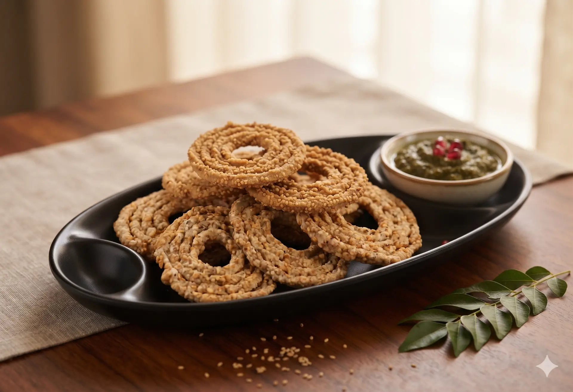 Sakinalu — traditional Indian snack