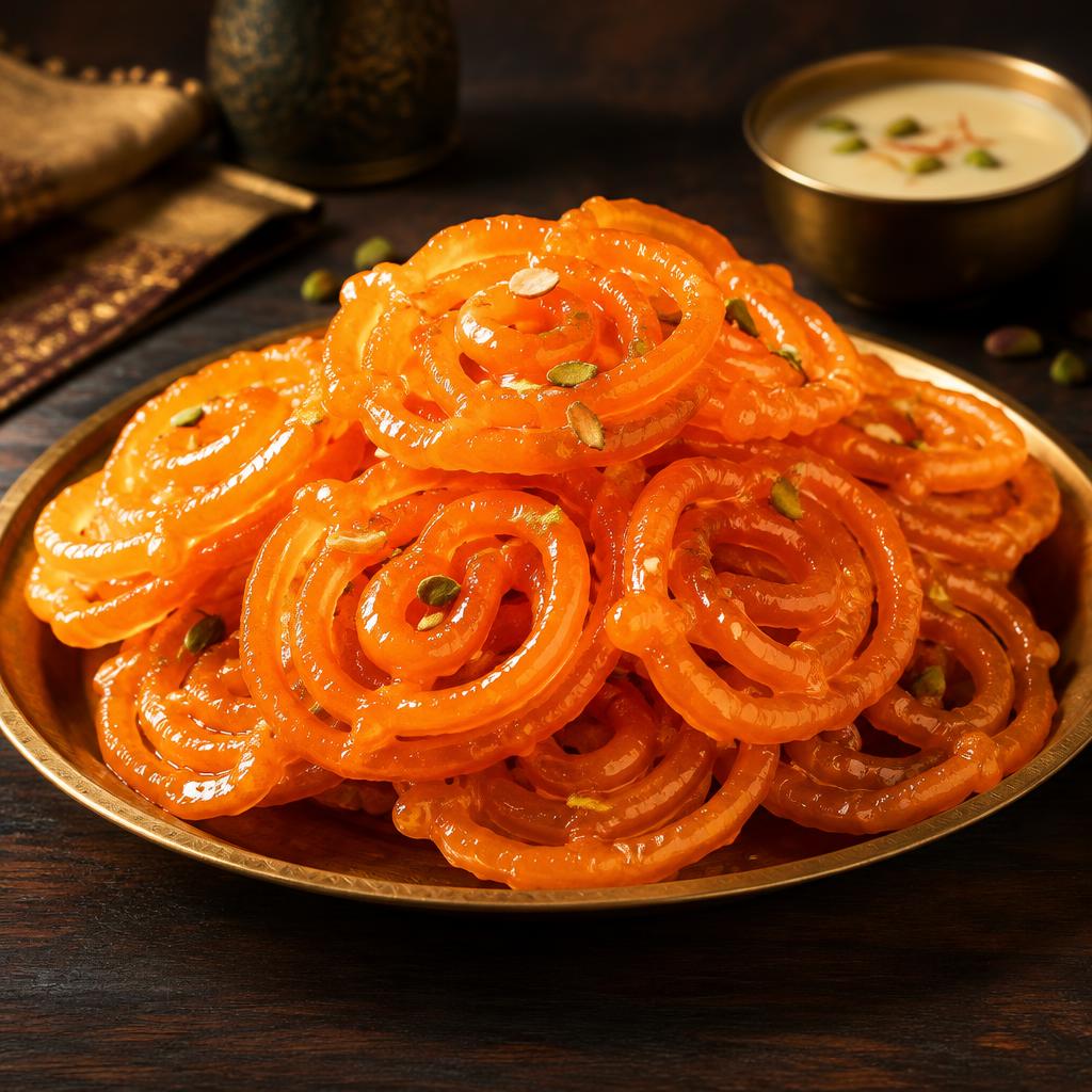 Jalebi — traditional Indian sweet