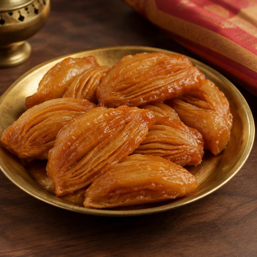 Kaja — traditional Indian sweet